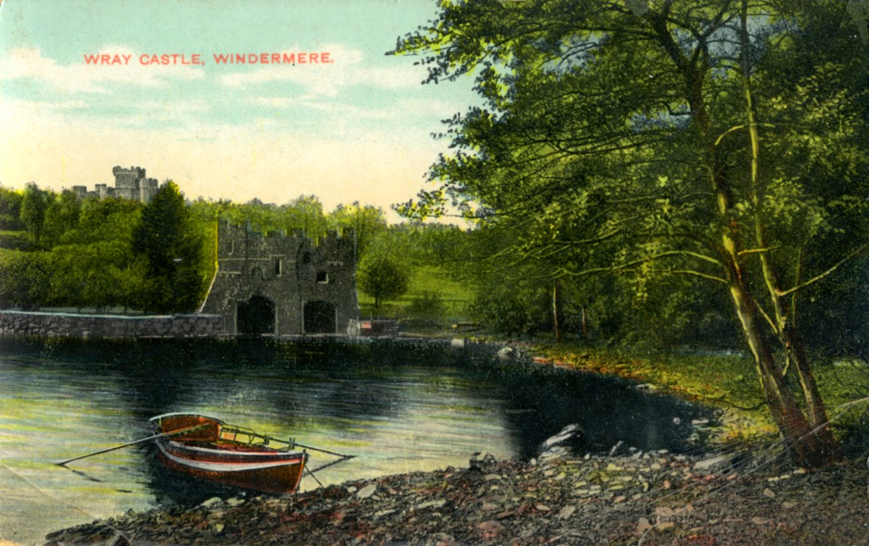 Wray Castle, Claife, Lancashire by Unbekannt