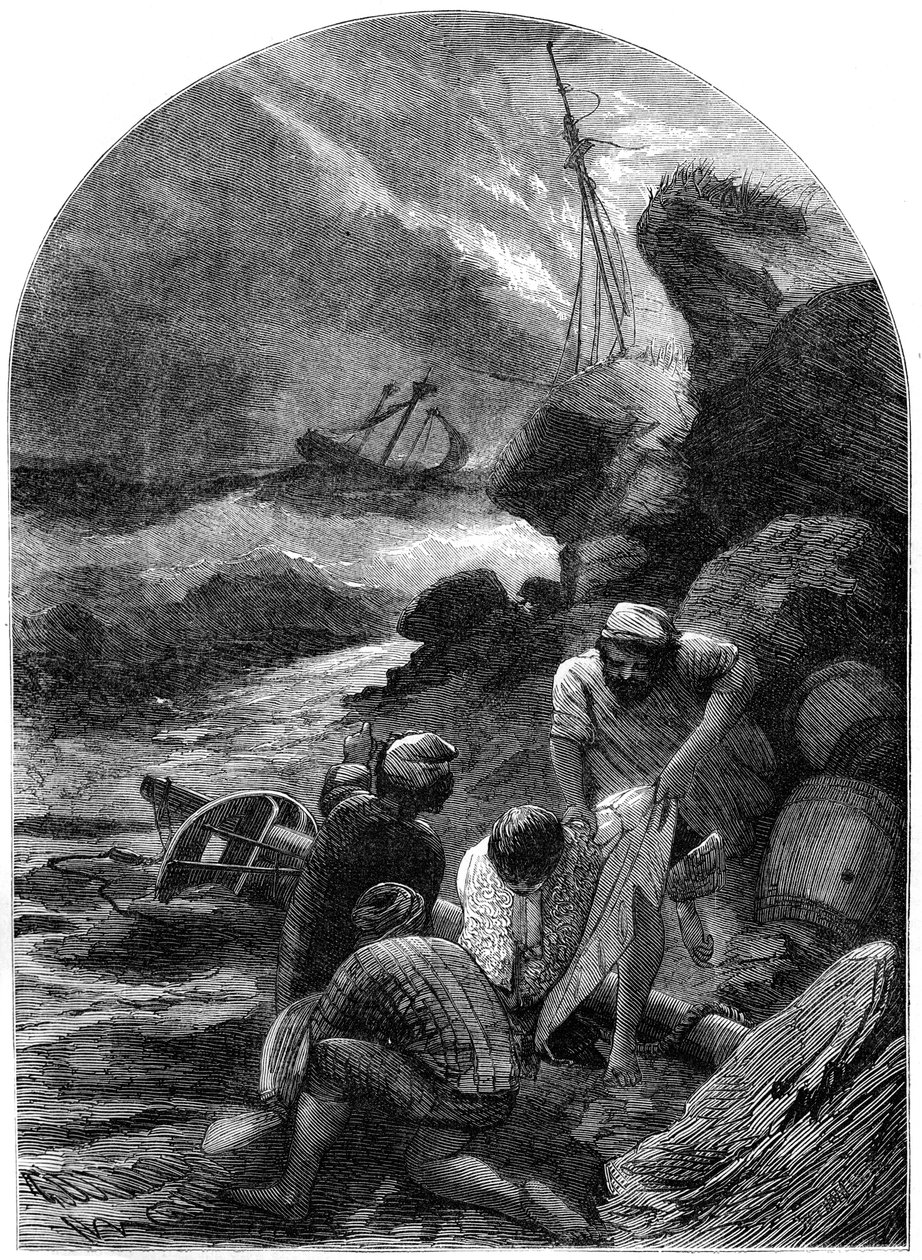 Wreckers Stripping the Body of Sir C Shovel by Unbekannt