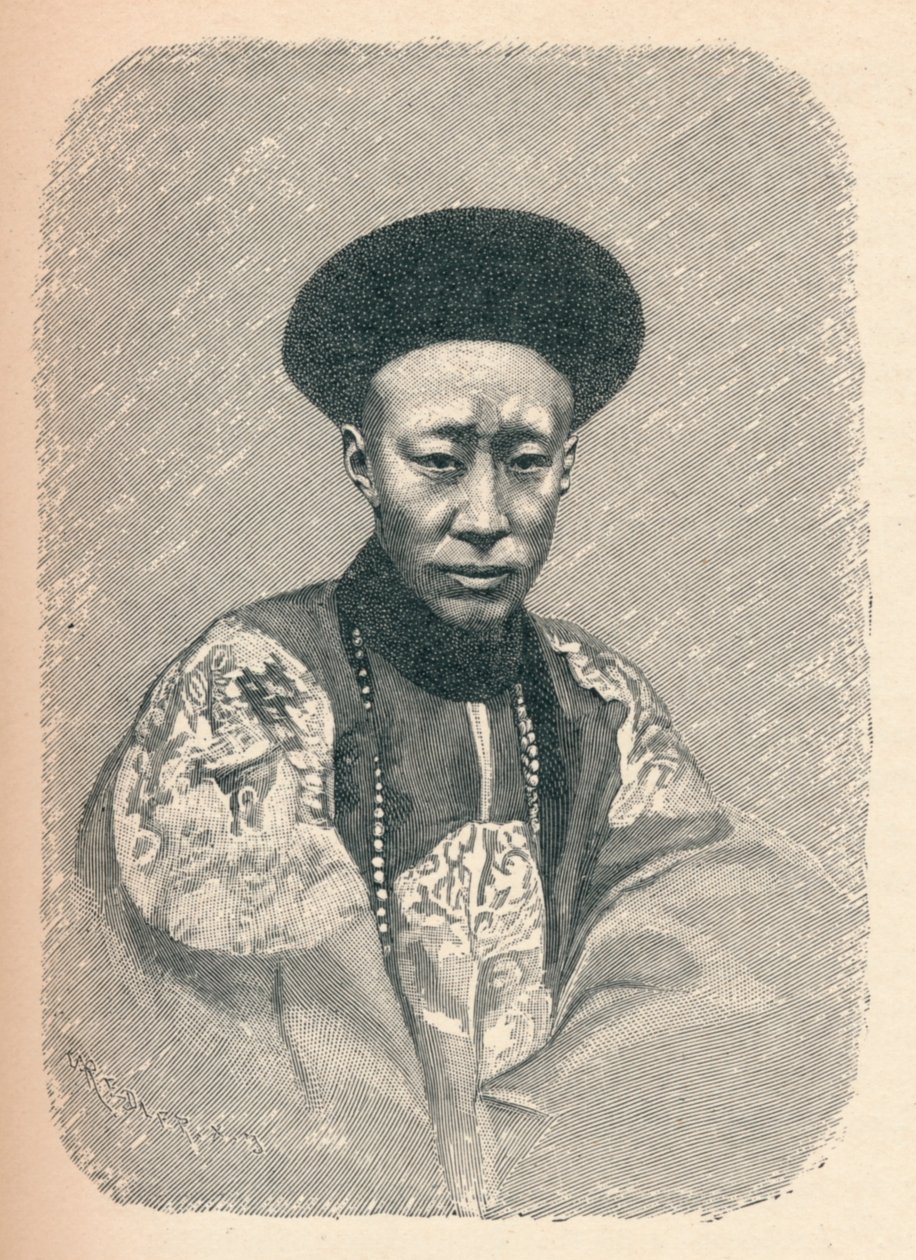 Yi Sin, Prince Kung, c. 1895 by Unbekannt