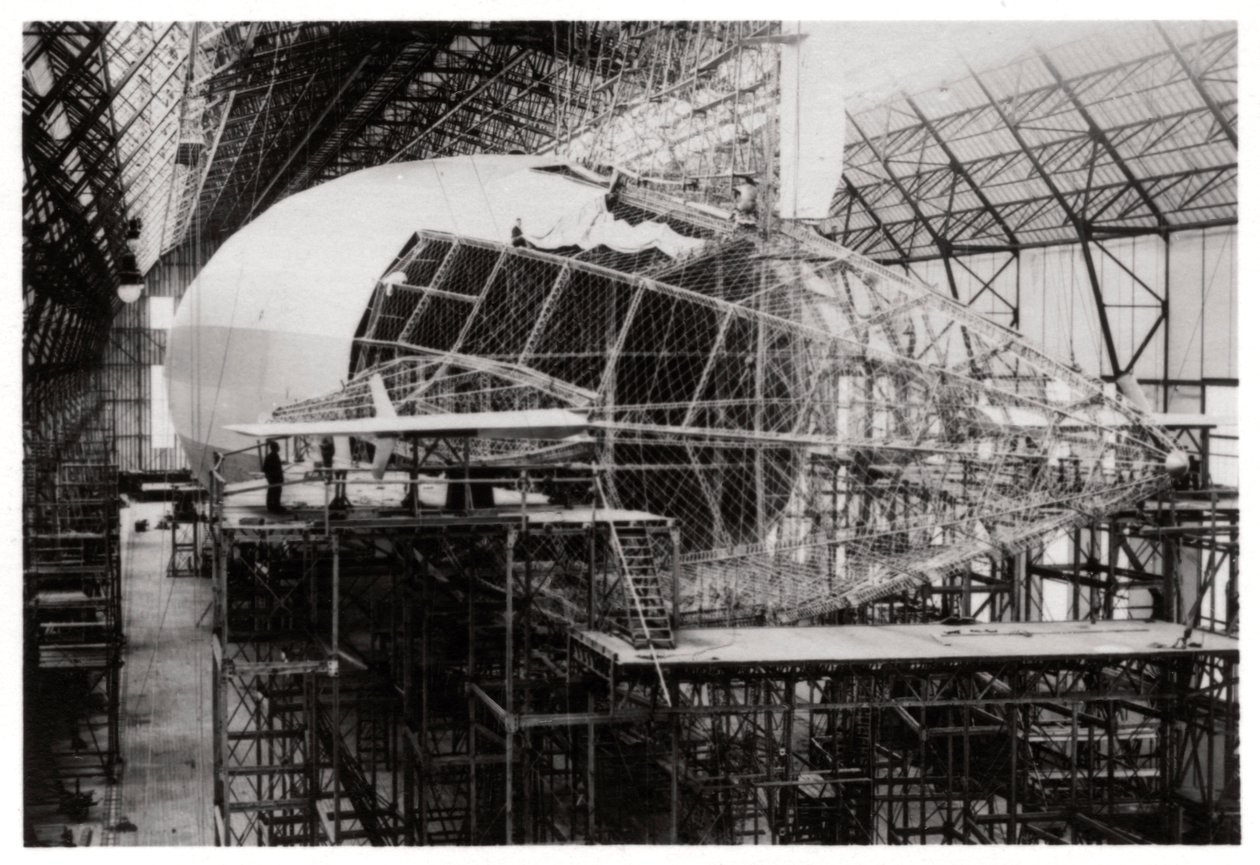 Zeppelin LZ 126 under construction, Friedrichshafen, Germany, 1924-1933 by Unbekannt