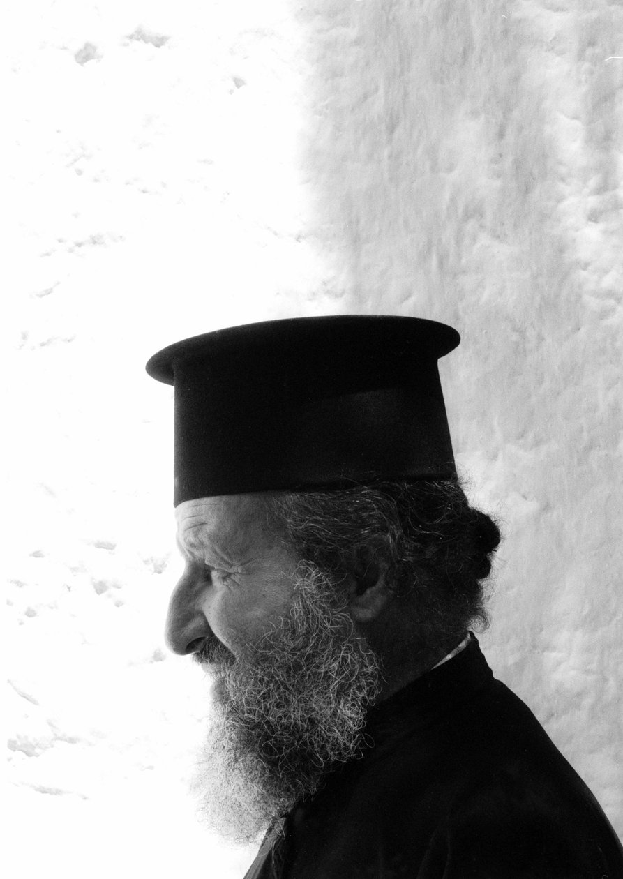 Priest of the Orthodox Church in Crete, 1985 by Unbekannt