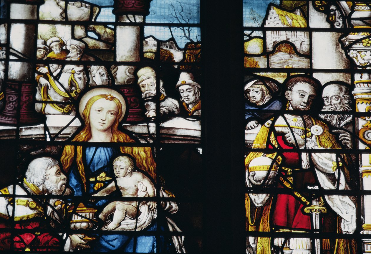 Adoration of the Magi, 14th century by Unbekannt Unbekannt