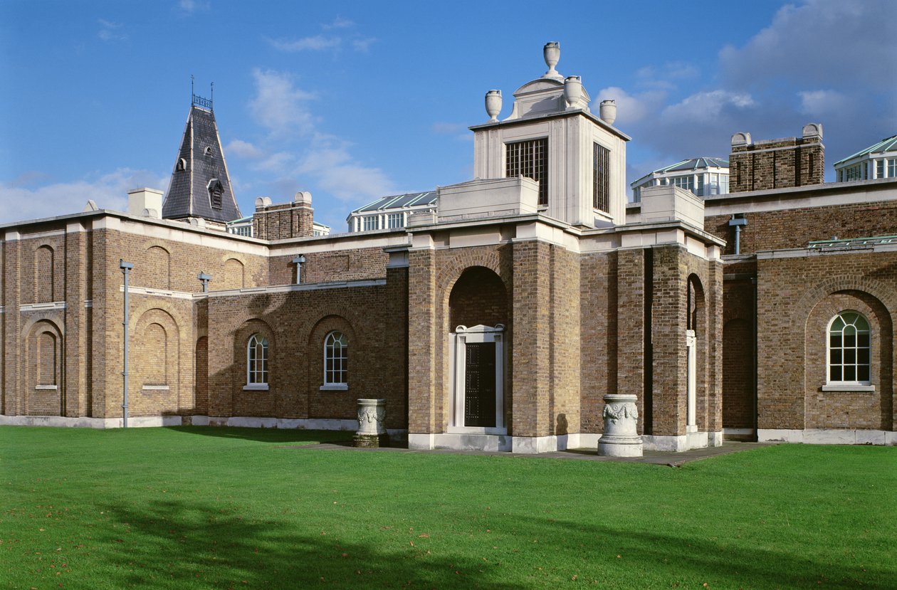 Exterior of Dulwich Picture Gallery, London by Unbekannt Unbekannt