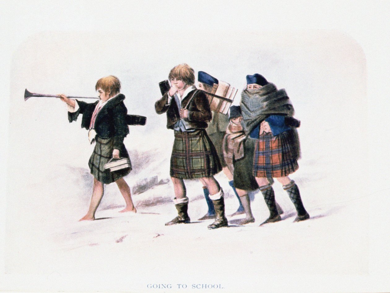 Going To School by Unbekannt Unbekannt