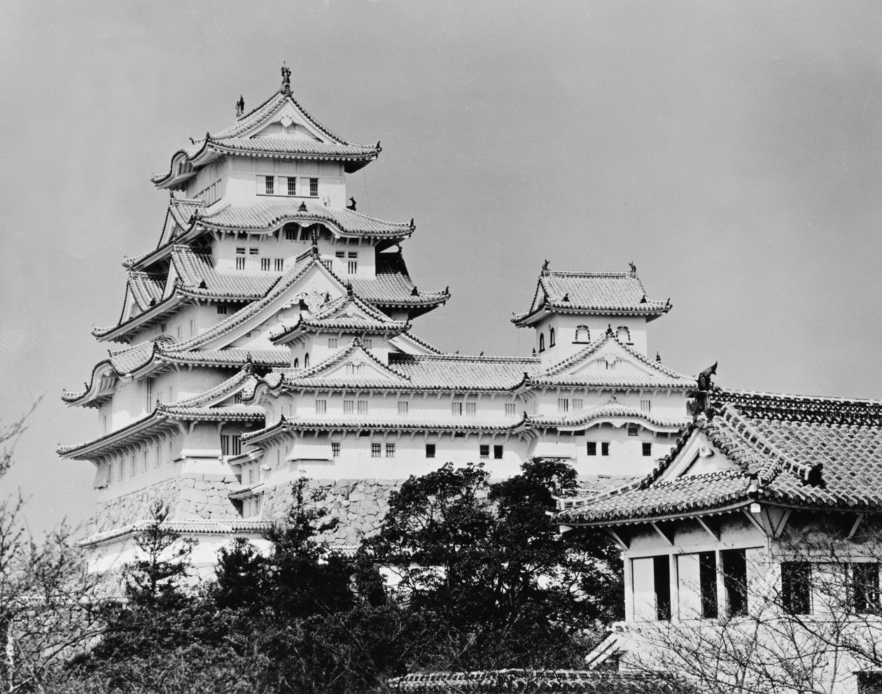 Himeji Castle, Kyoto, completed 1609 by Unbekannt Unbekannt