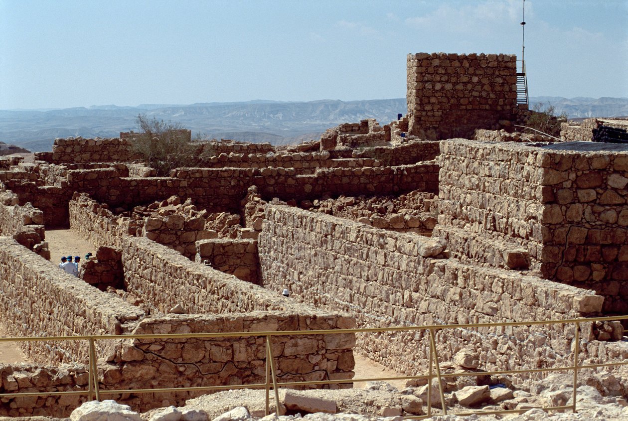 Remains of the Fortress Palace, Built by Herod the Great c.37-31 BC by Unbekannt Unbekannt