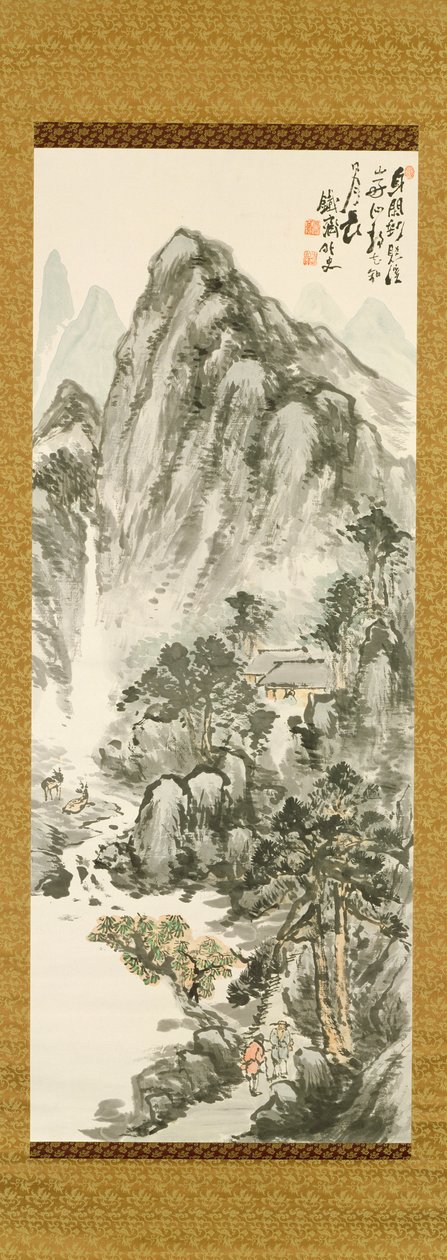 Retreat in the mountains by Tessai Tomioka by Unbekannt Unbekannt