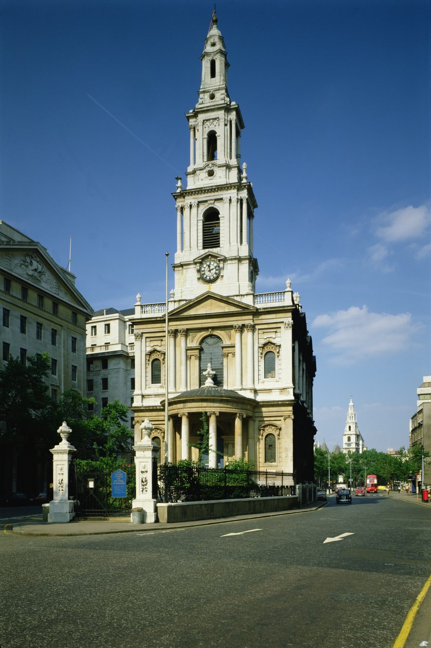 St. Mary-le-Strand, London by Unbekannt Unbekannt