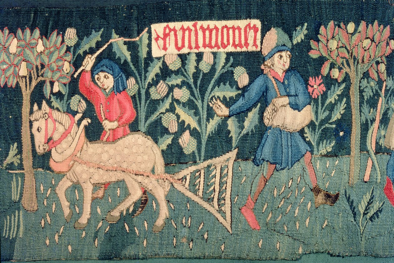 The Labours of the Months, Alsace by Unbekannt Unbekannt