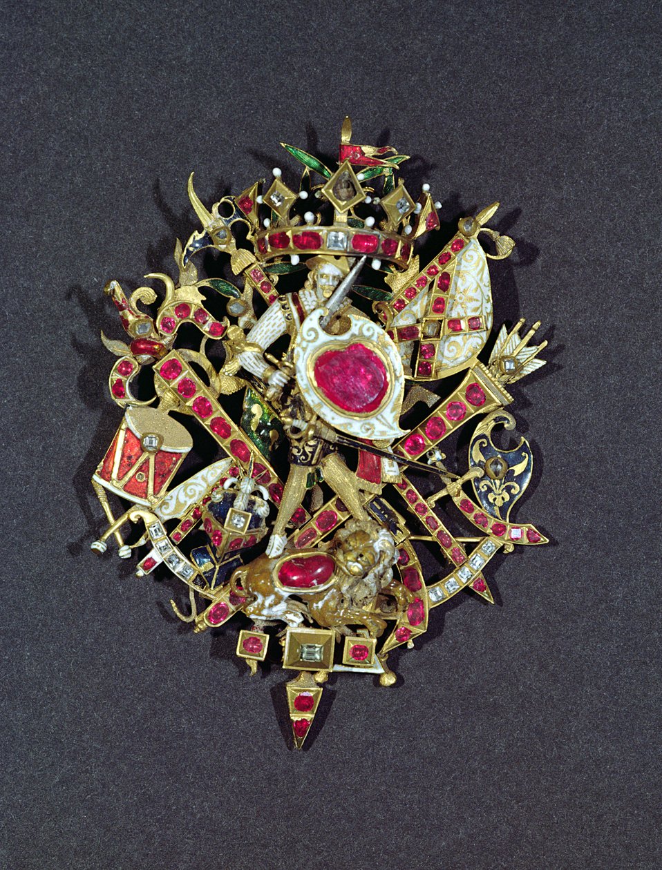 The Naseby Jewel, commemorating the Battle of Naseby in 1645 by Unbekannt Unbekannt