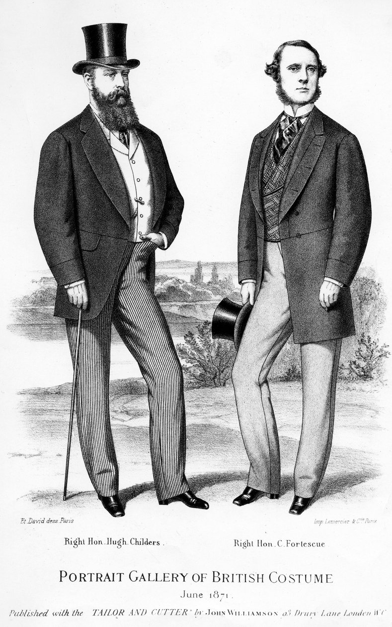 The Right Hon. Hugh Childers and the Right Hon. C. Fortescue, 1871 by Unbekannt Unbekannt