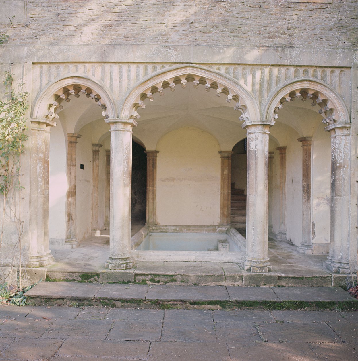 View of the exterior of the Bath House, Corsham Court, Wiltshire by Unbekannt Unbekannt