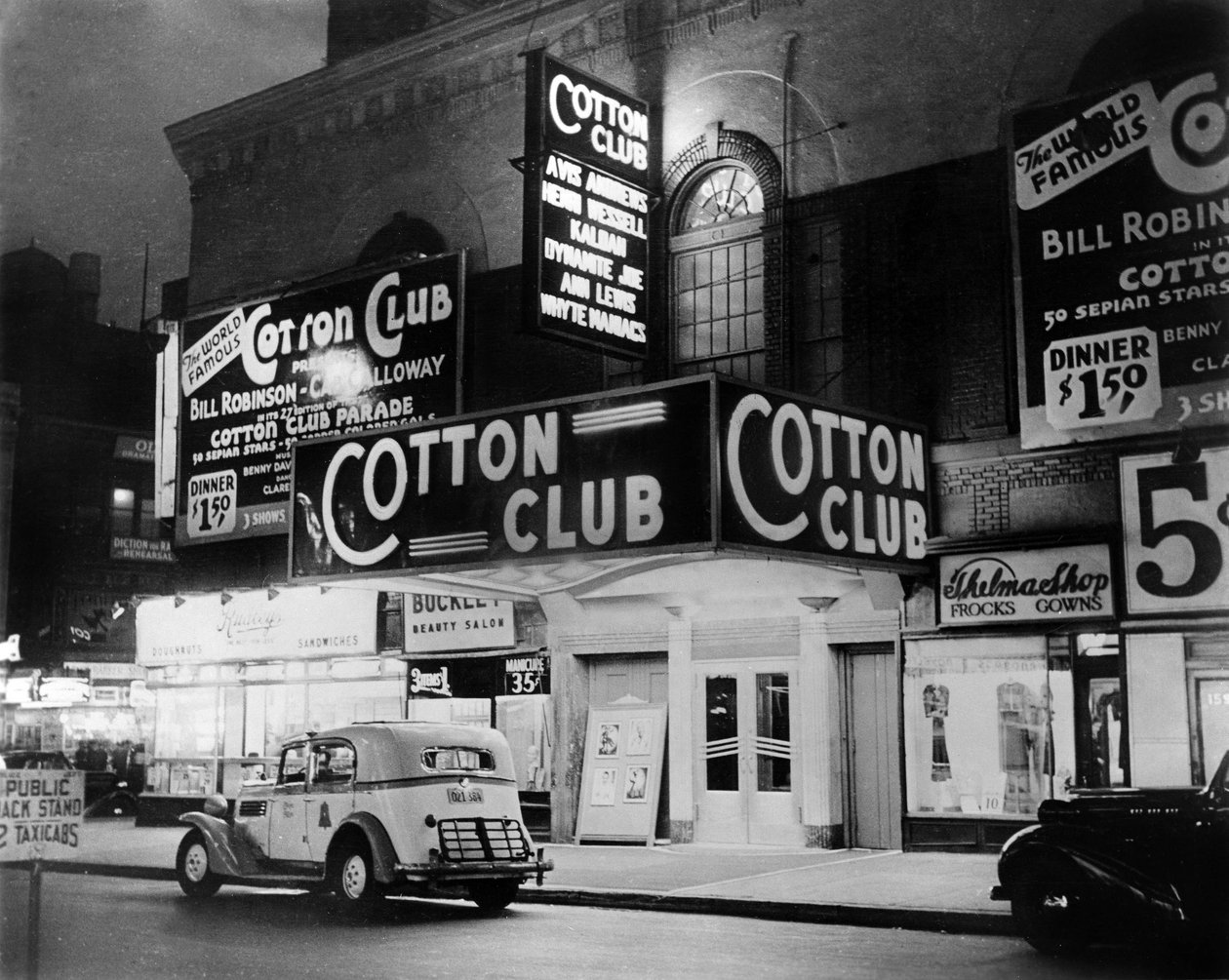 The Cotton Club in Harlem, New York, in 1938 by Unbekannt Unbekannt