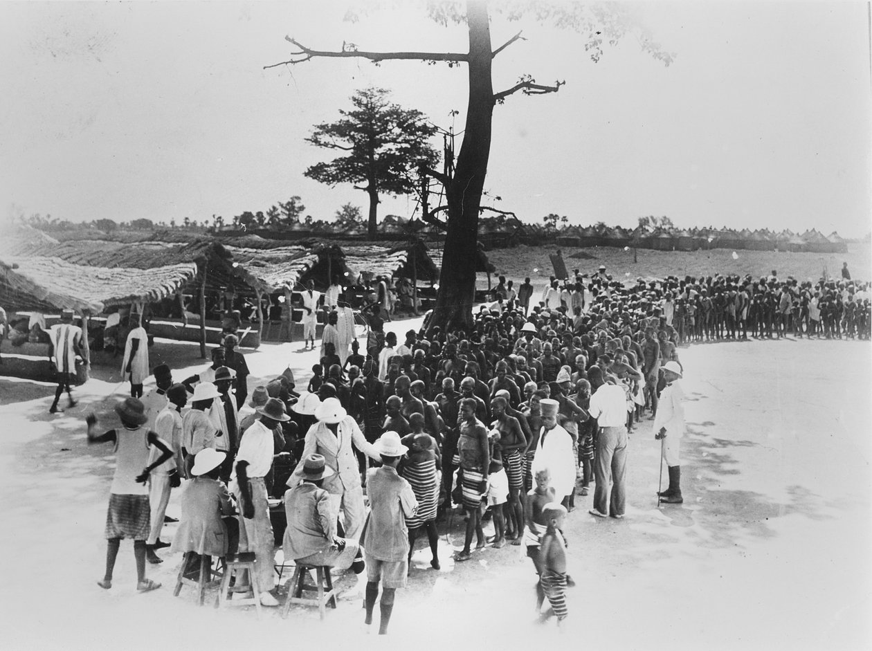 Outdoor Vaccination Session in the Côte d