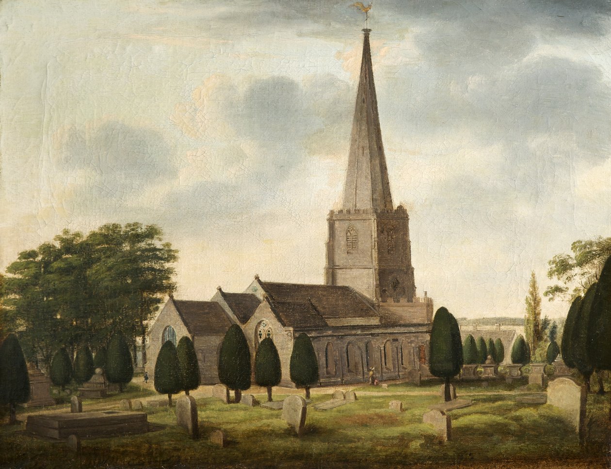 Painswick Church, Gloucestershire by Unbekannt Unbekannt