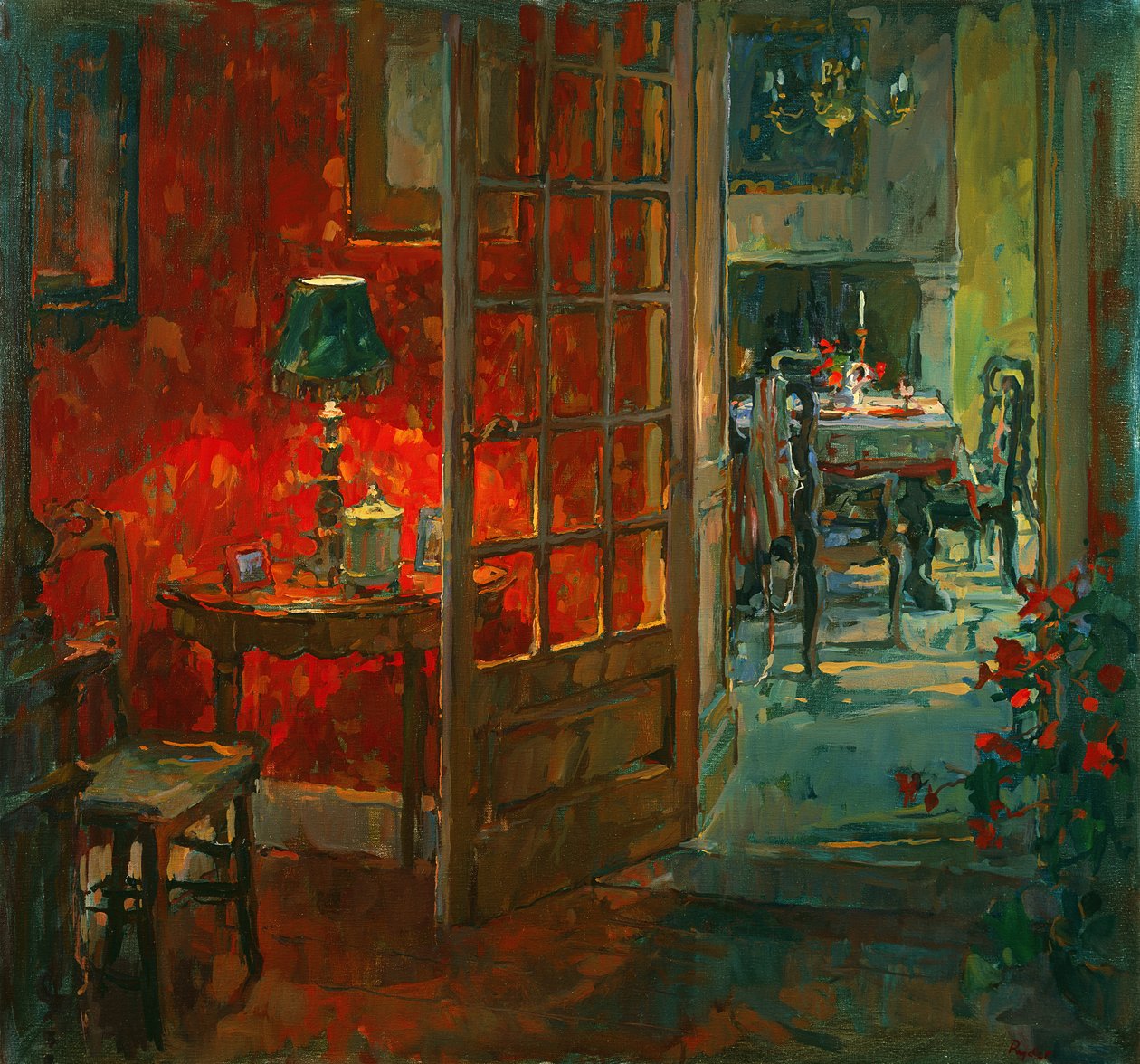 The Red Wallpaper by Unbekannt Unbekannt