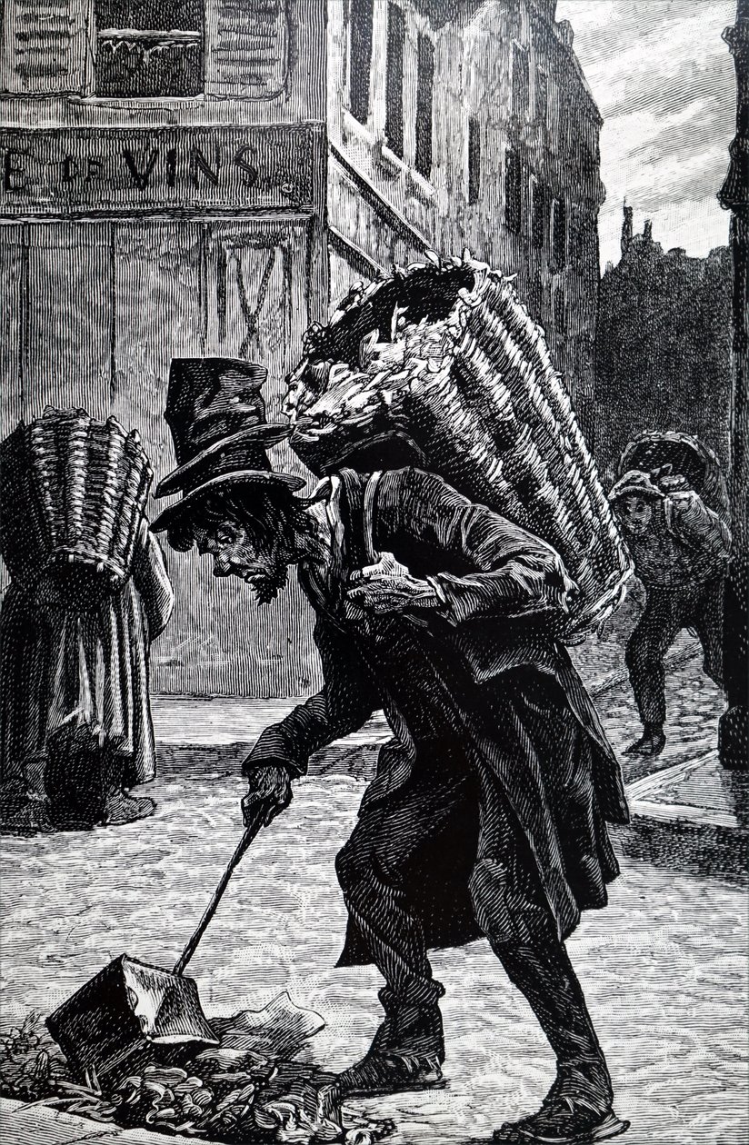 A French rag picker by Unbekannt