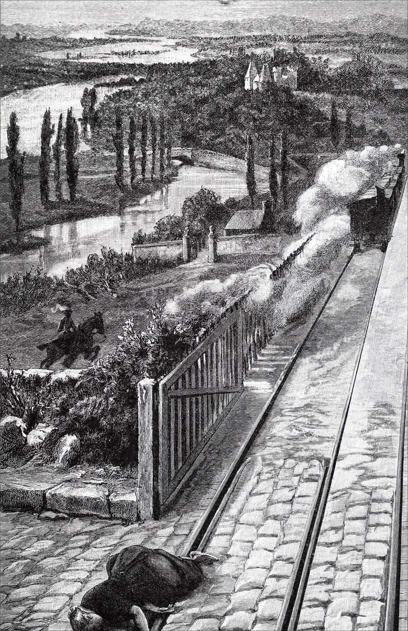A Woman Who Had Been Struck by a Train by Unbekannt