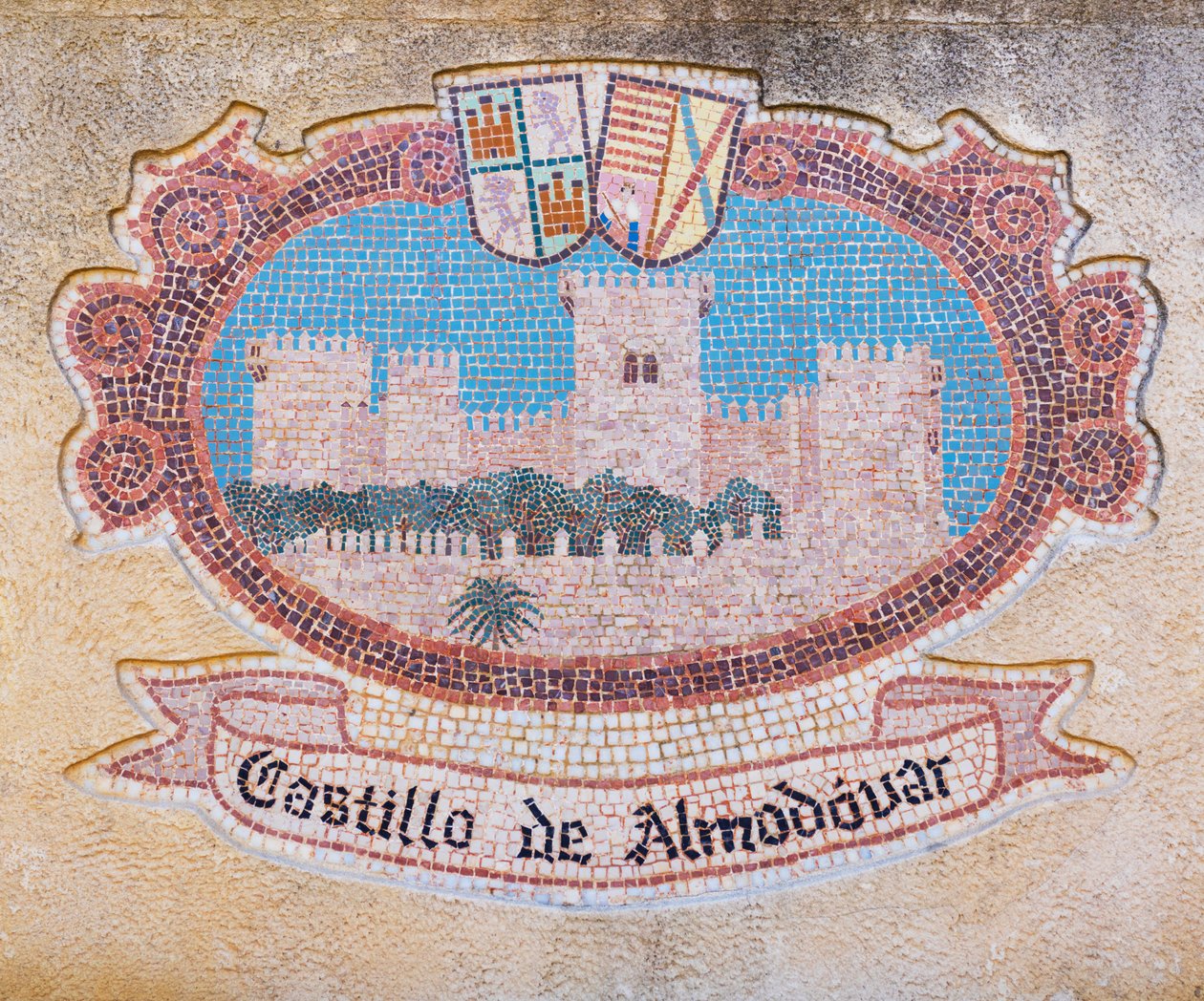 Almodovar del Rio, Cordoba Province, Spain. by Unbekannt