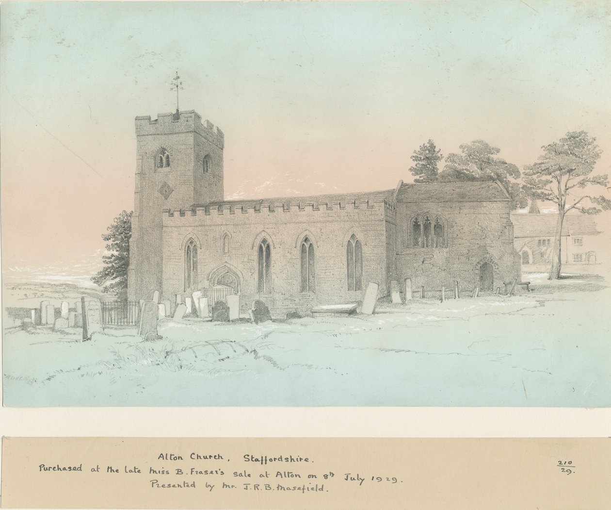 Alton Church by Unbekannt