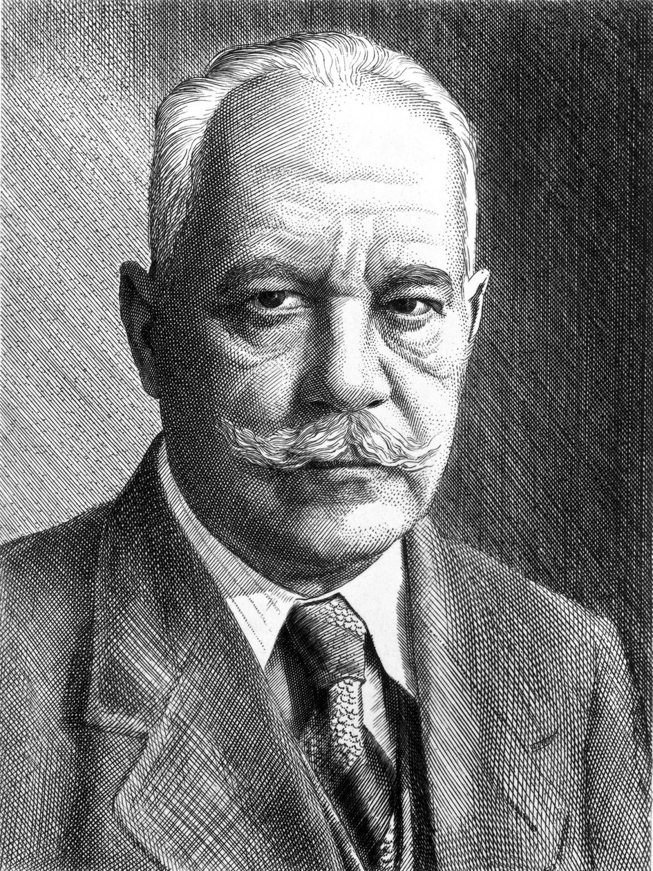 Arnold Sommerfeld, German physicist by Unbekannt