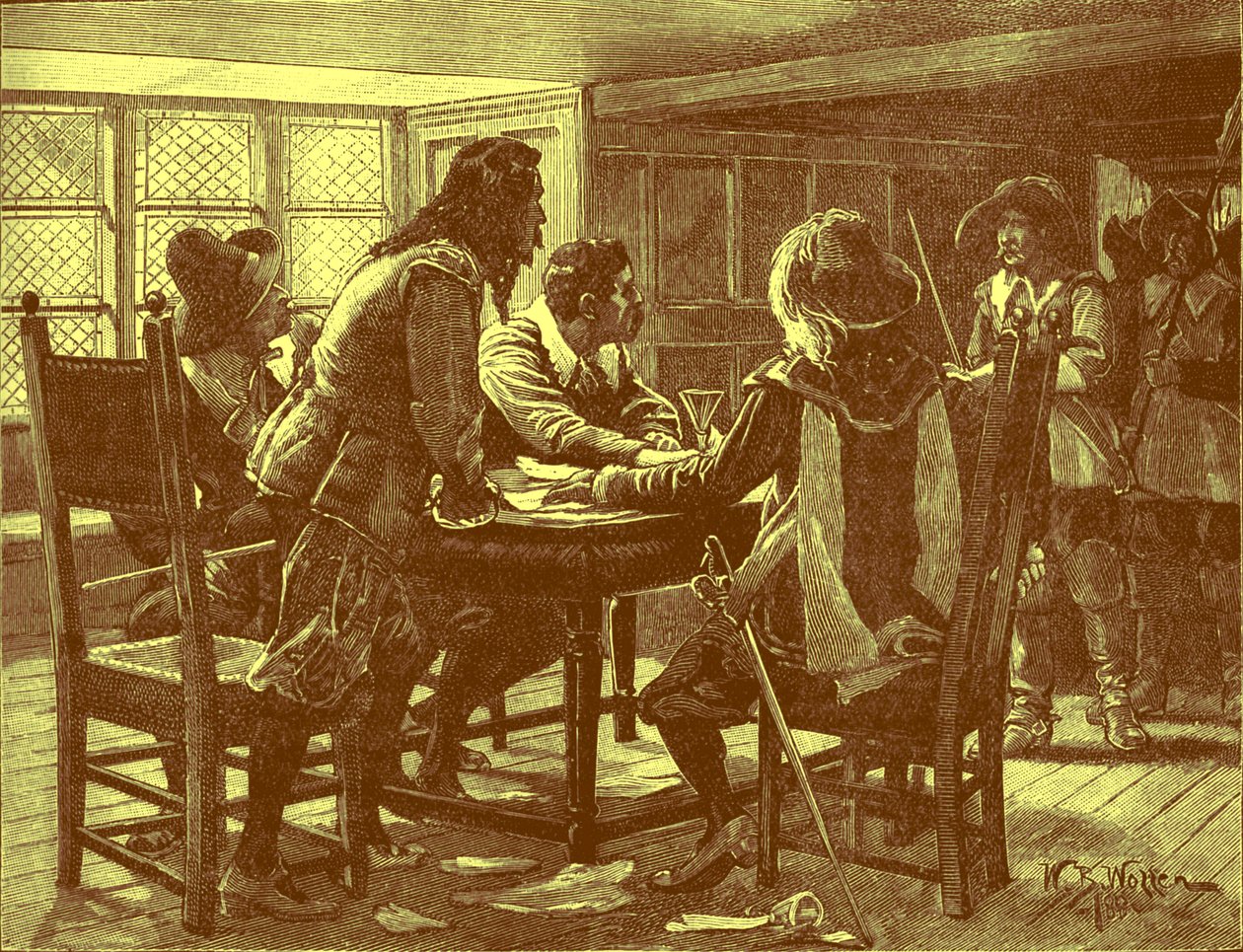 Arrest of the Conspirators at the Mermaid by Unbekannter Künstler