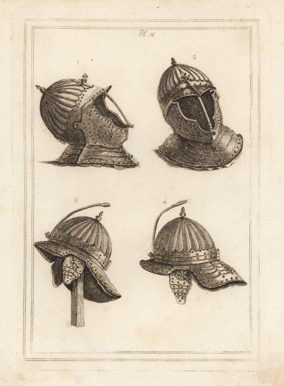Bar helmet, and Duke of Monmouth