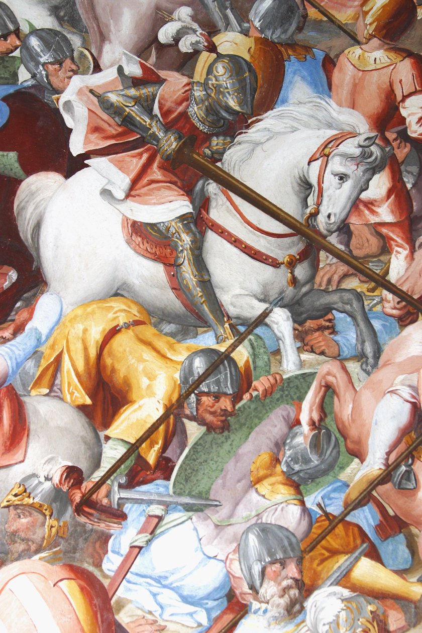 Battle scene (detail) by Jean Le and workshop Noir