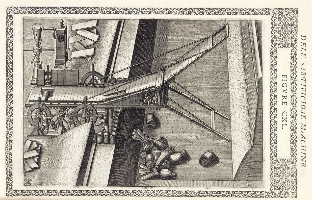 Machine for Bridging a Moat by Unbekannt