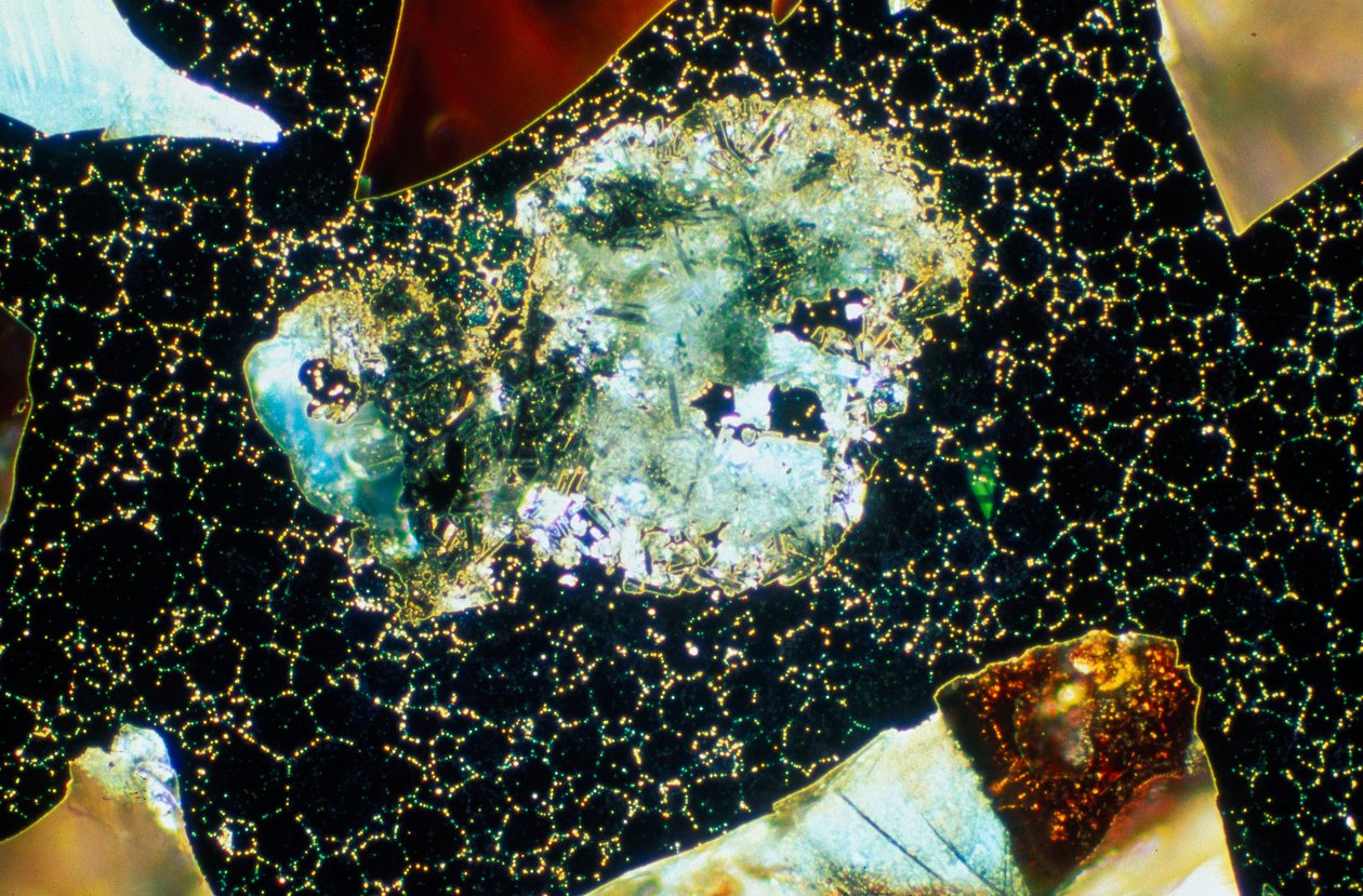 MMC ceramic particles in a steel matrix by Unbekannter Künstler