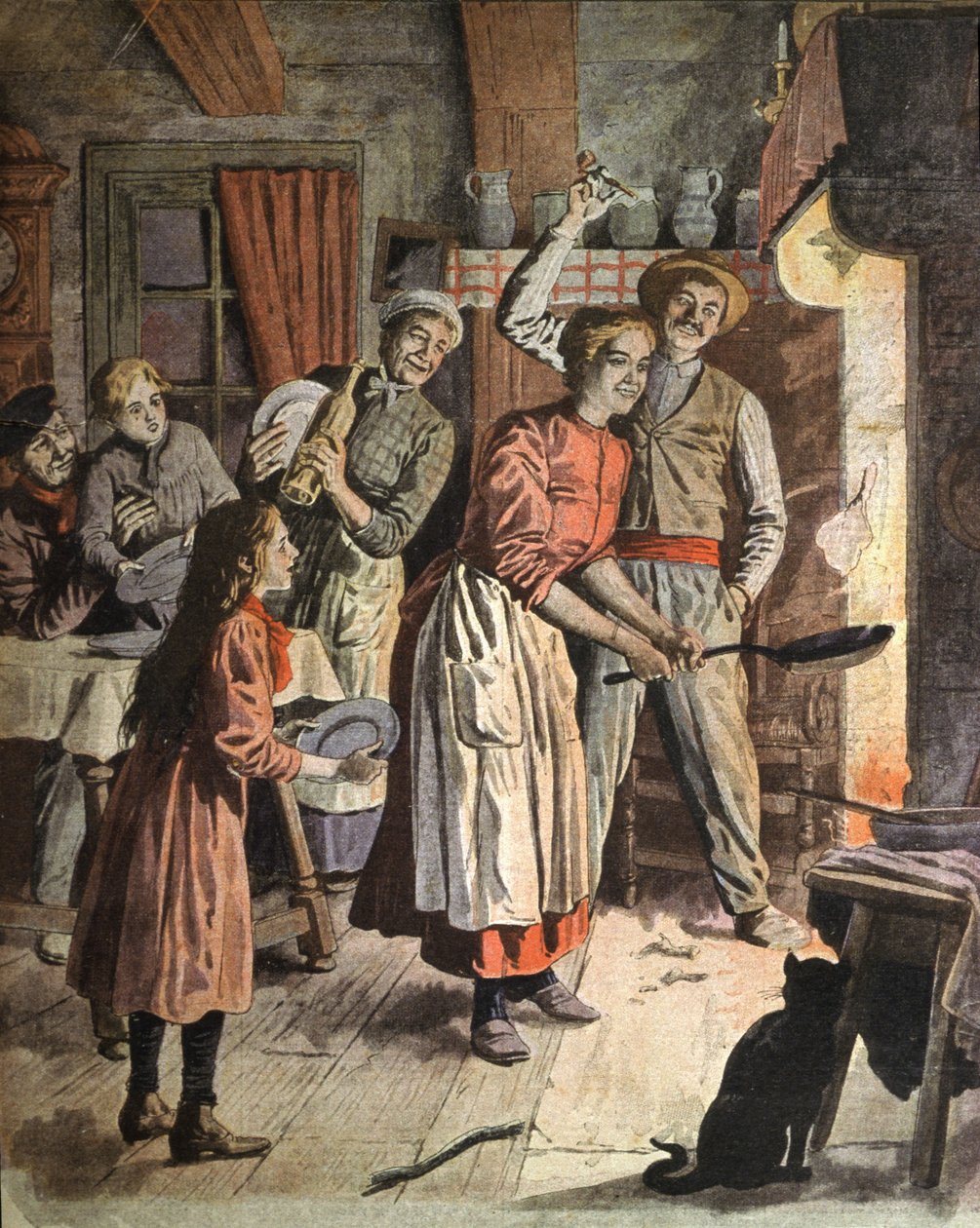 Candlemas Pancakes by Unbekannter Künstler