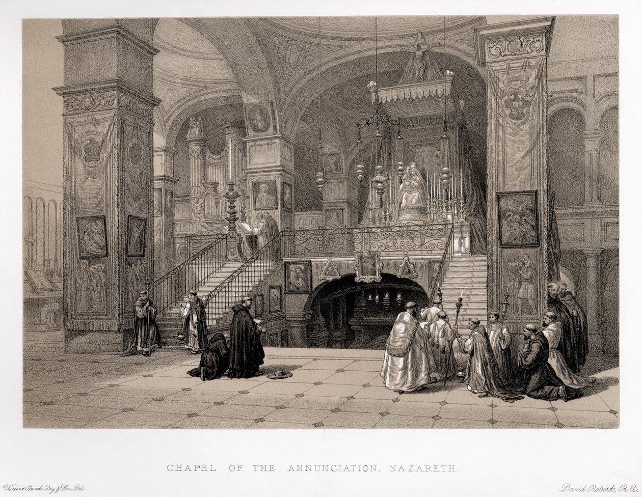 Chapel of the Annunciation by Unbekannter Künstler