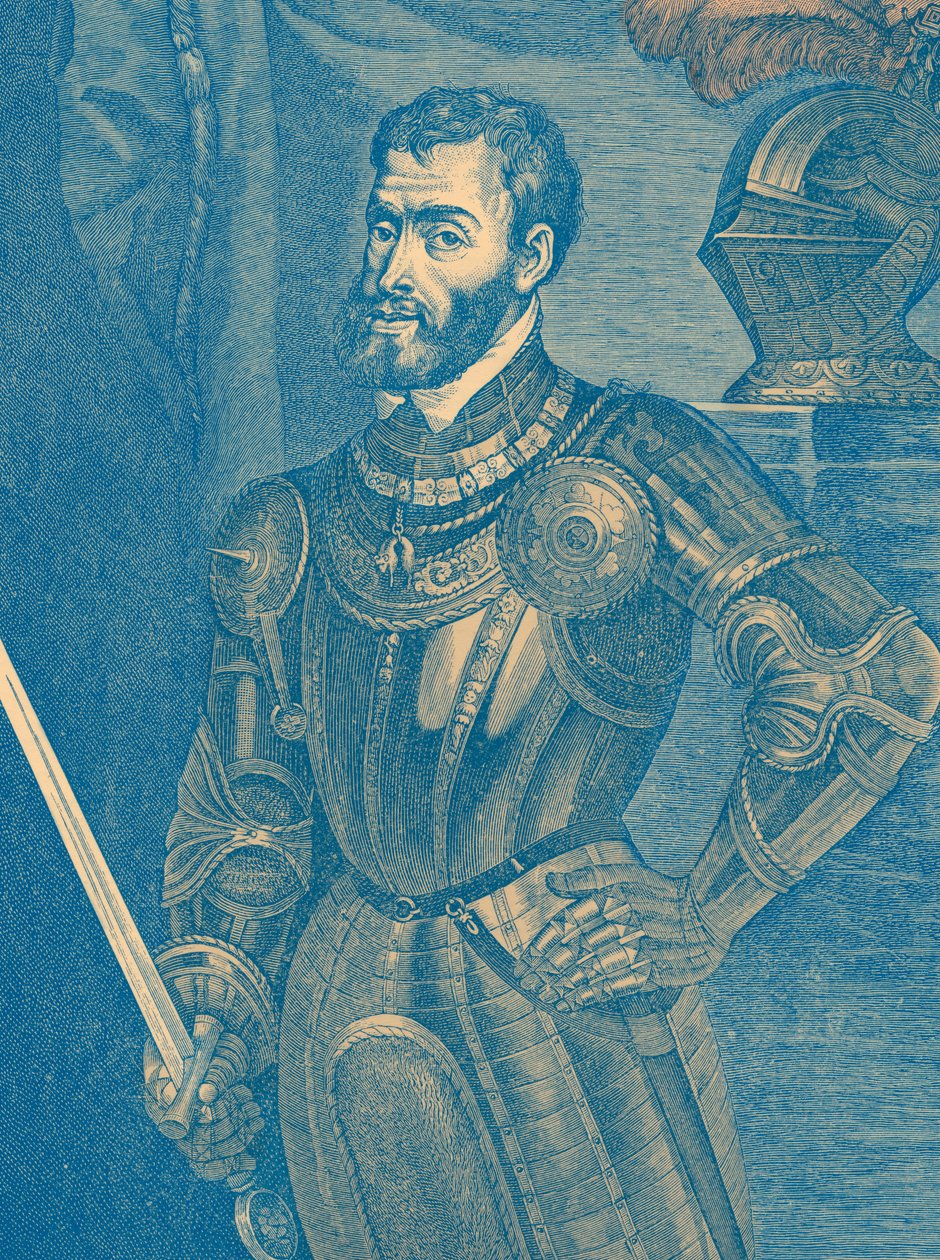 Charles V (1500-58) (engraving) by Lancelot Volders