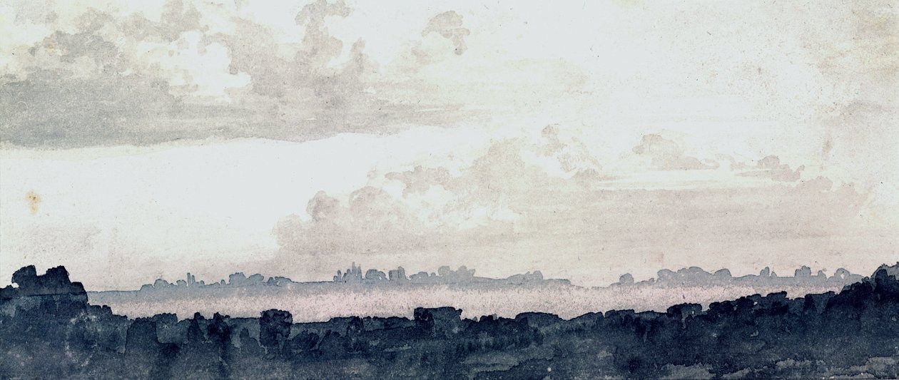 Cloud Study by Luke Howard by Unbekannter Künstler