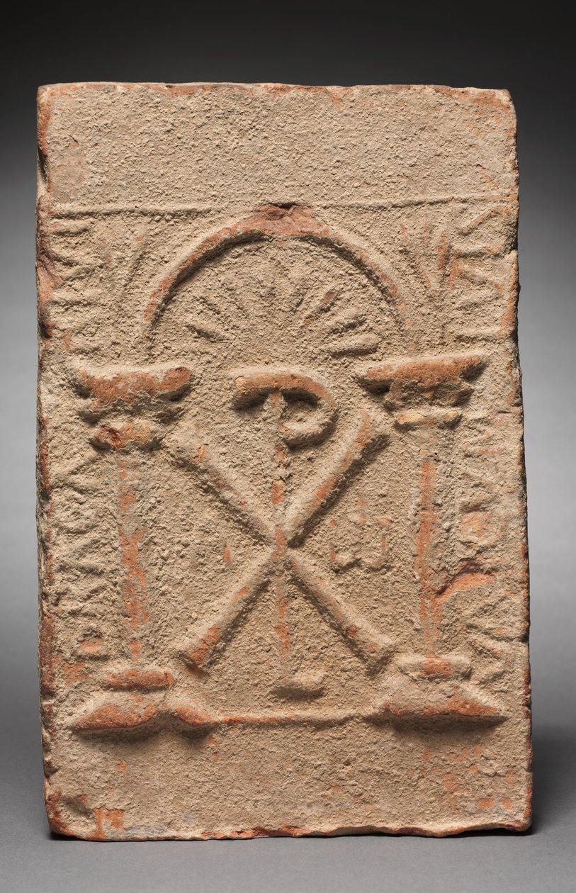 Columbarium Tomb Plaque with the Monogram of Christ by Unbekannt