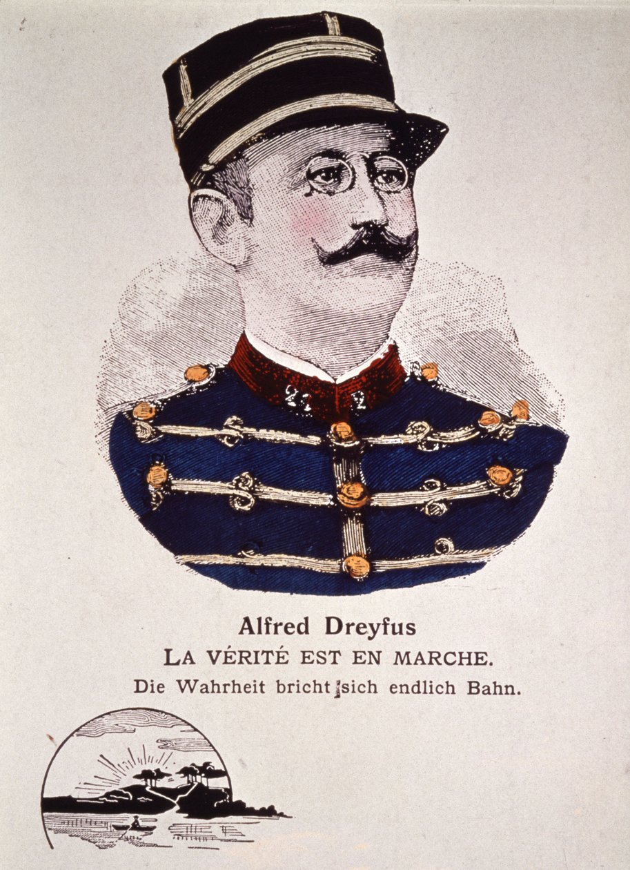Dreyfus affair: truth is running, early 20th century by Unbekannter Künstler