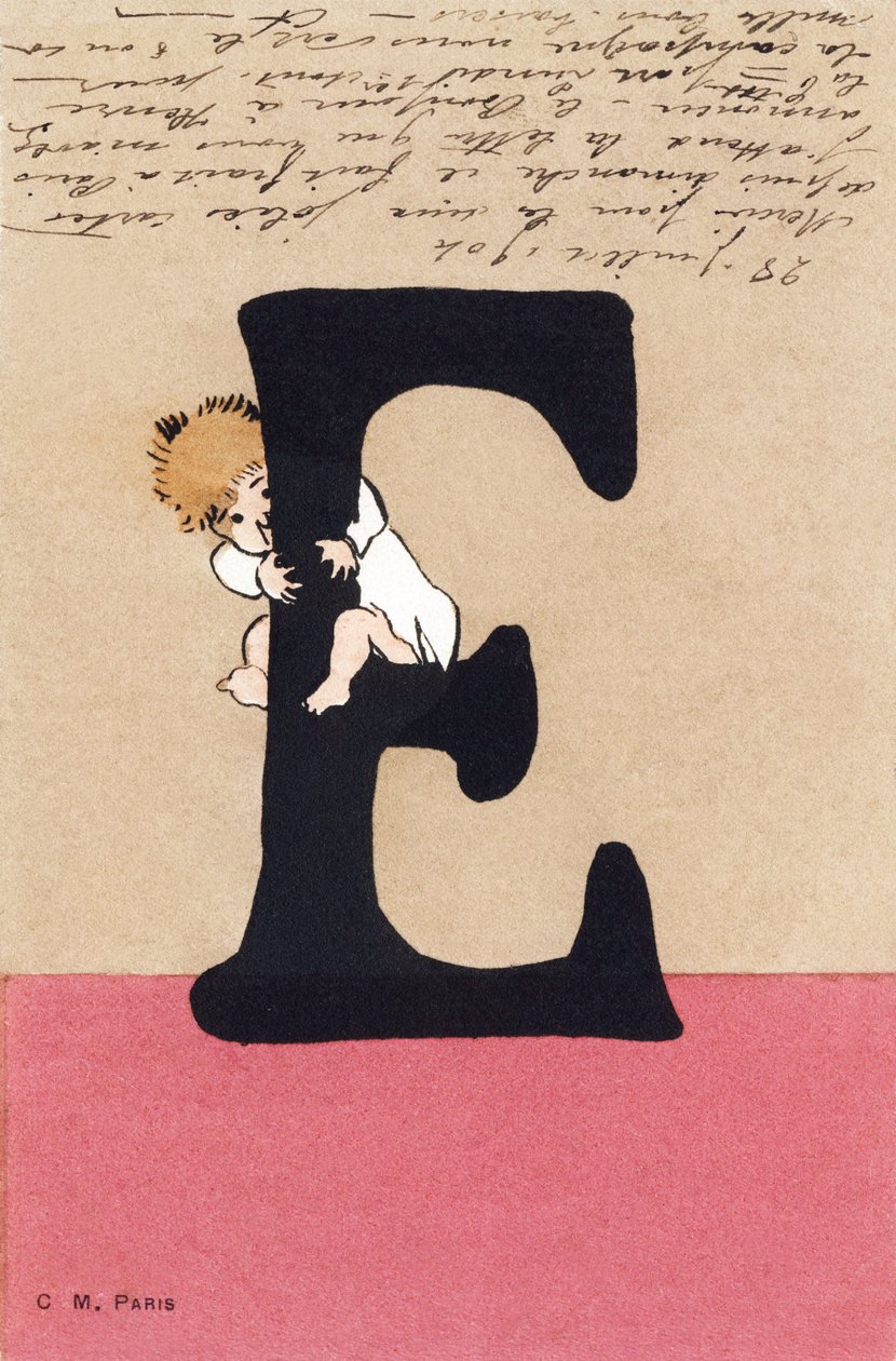 E for Embrace, Kiss - Children