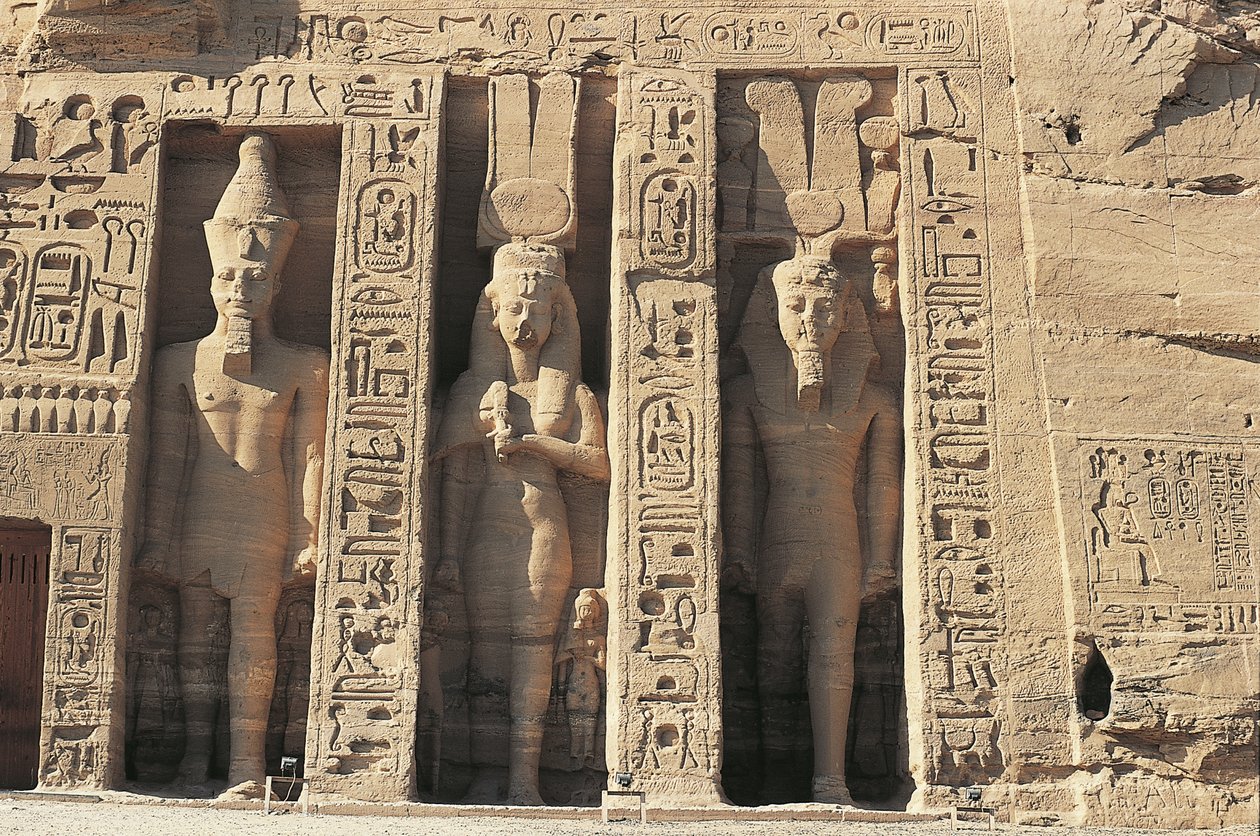 Nubian monuments at Abu Simbel (UNESCO World Heritage List) by William M. Timlin
