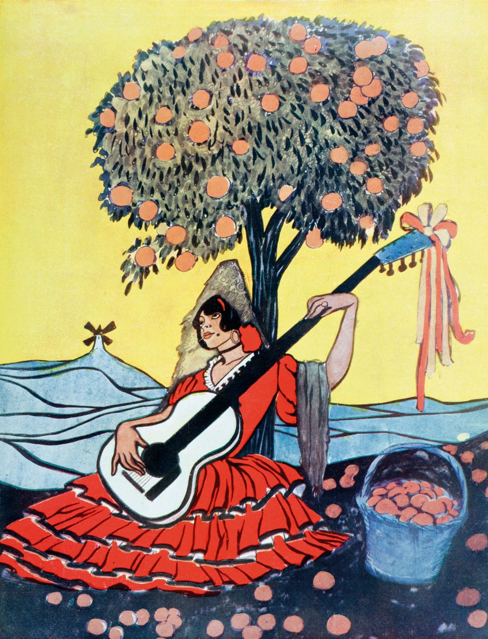 "Españolada", All Things Spanish, After a work by Francisco Sancha, from La Esfera by Unknown