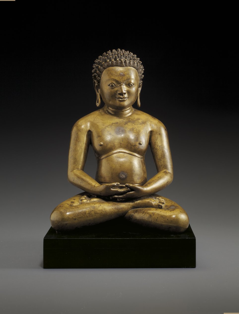 Figure of a seated yogi, possibly Padampa Sangye, 11th-12th century by Unbekannt
