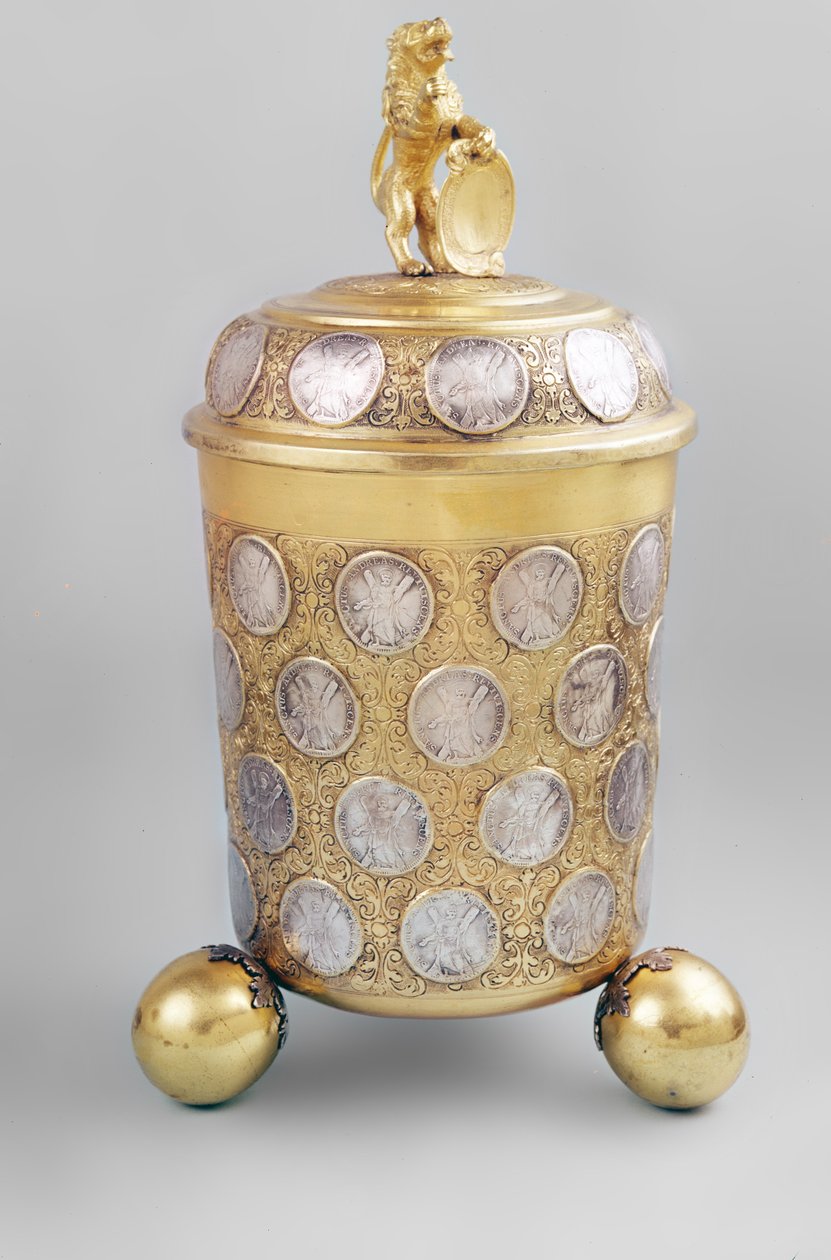 Flagon, Augsburg, Decorated with Coins by Unbekannt