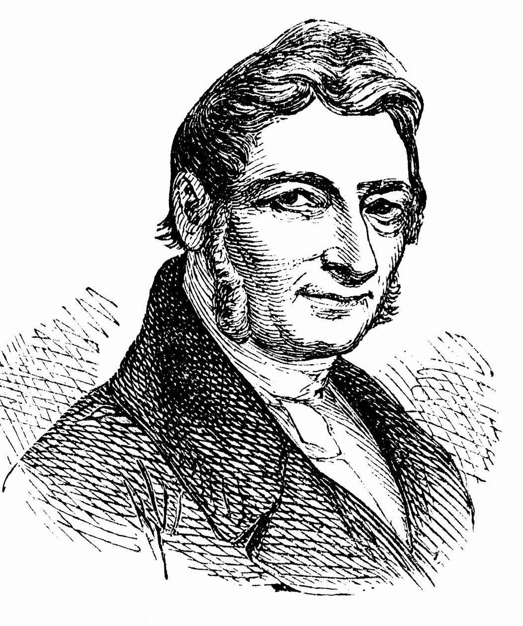 Franz Xaver Gabelsberger, inventor of a shorthand system by Unbekannter Künstler