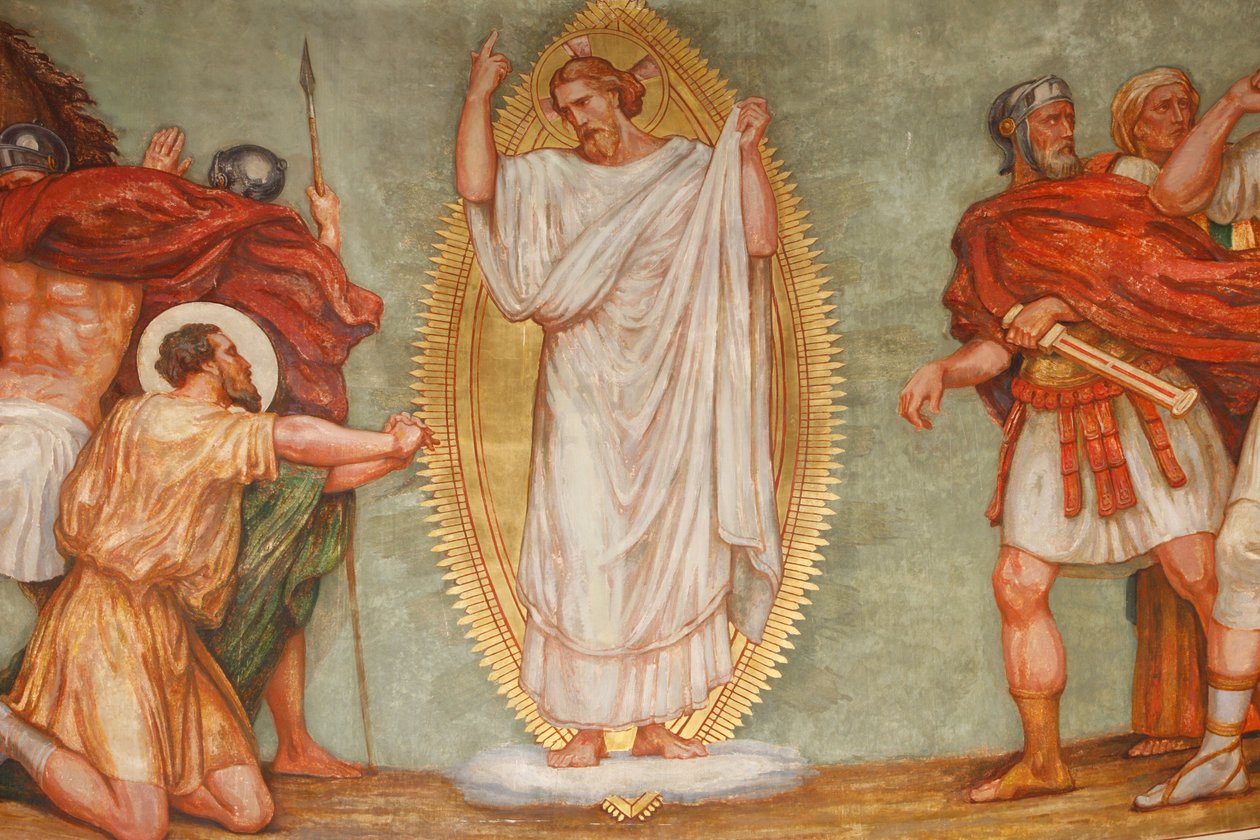 Fresco in St Paul