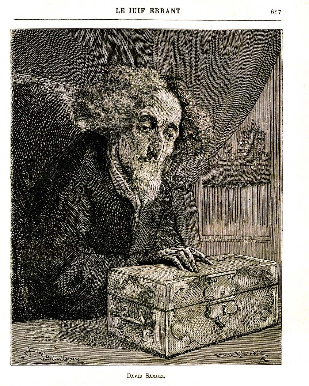 Illustration of Eugene Sue