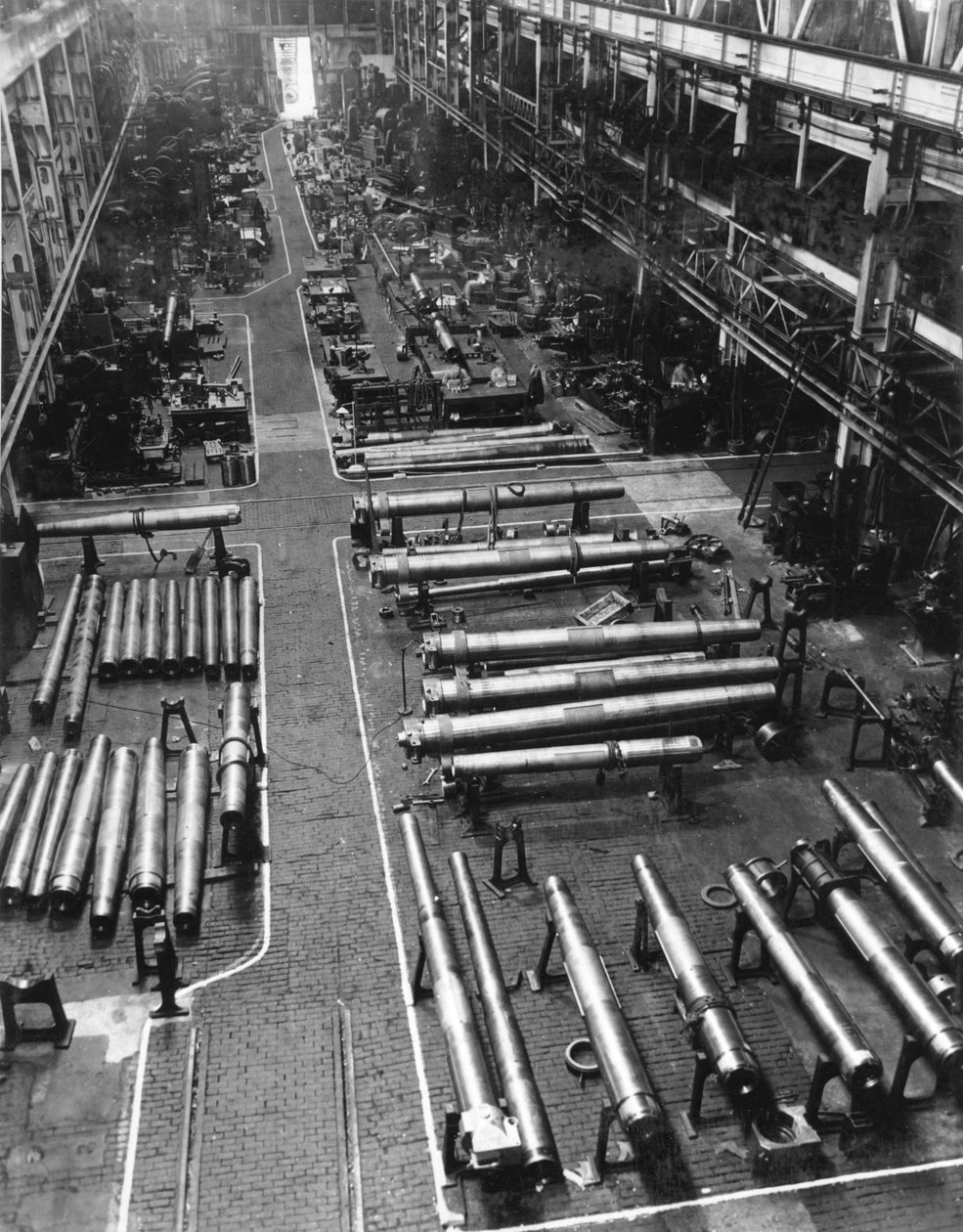 Inside 5 Shop, Elswick Works, Newcastle upon Tyne by Unbekannter Künstler