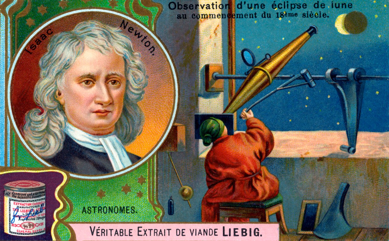 Isaac Newton by Unbekannter Künstler