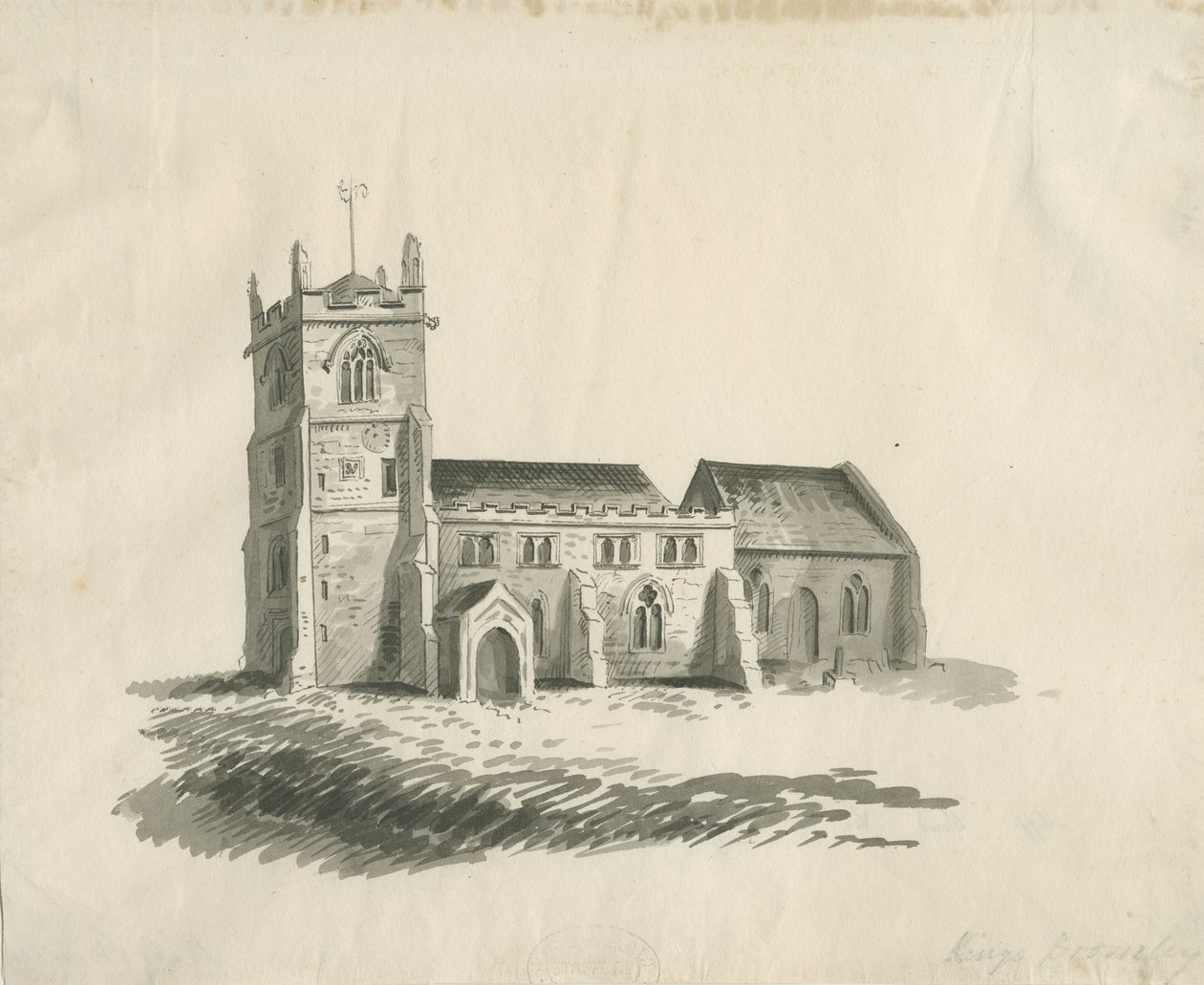 Kings Bromley Church by Unbekannt