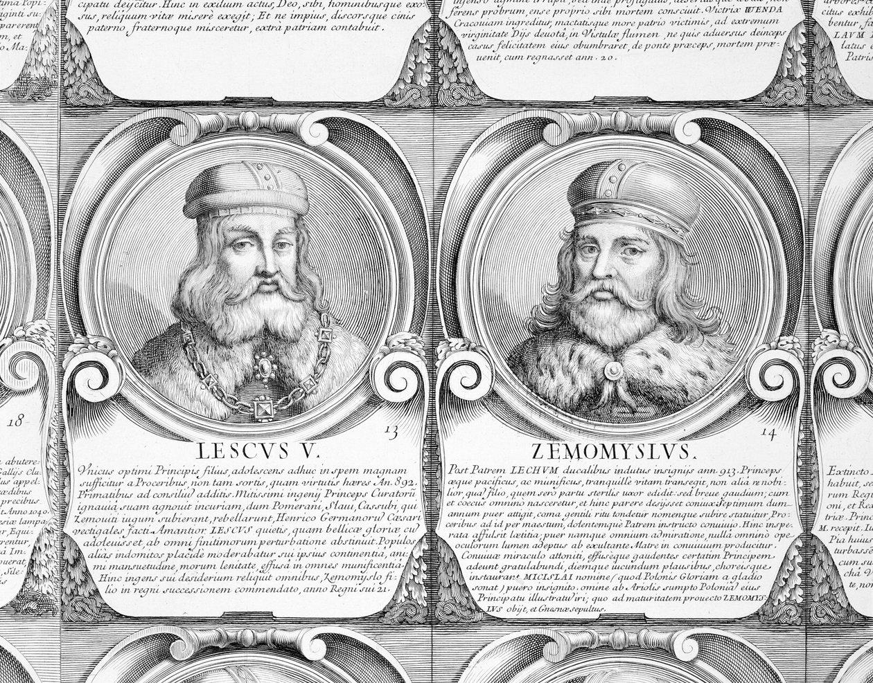 Lestko and Siemomysl, no. 13 and 14 from 