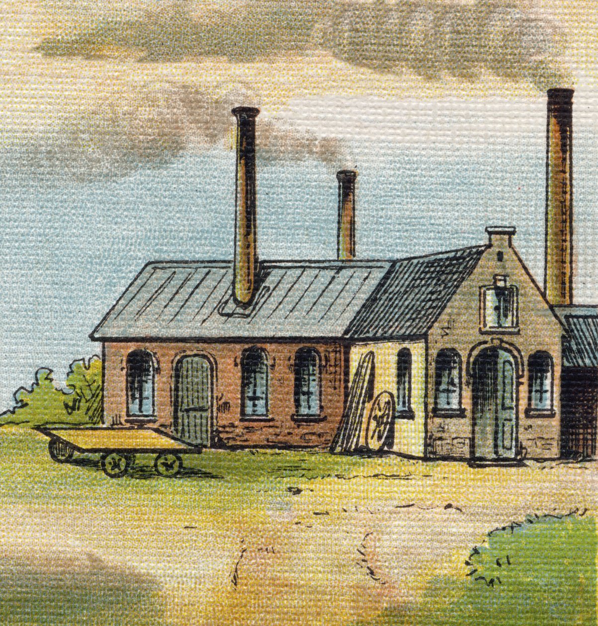 Letter U: Factory by Unbekannt