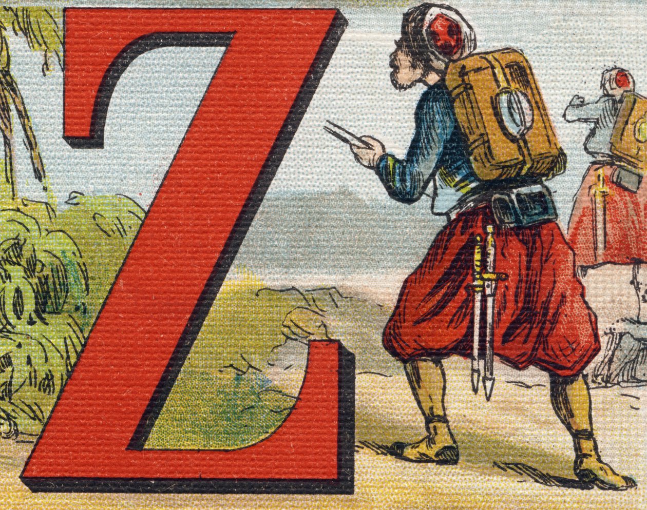 Letter Z: Zouave by Unbekannt